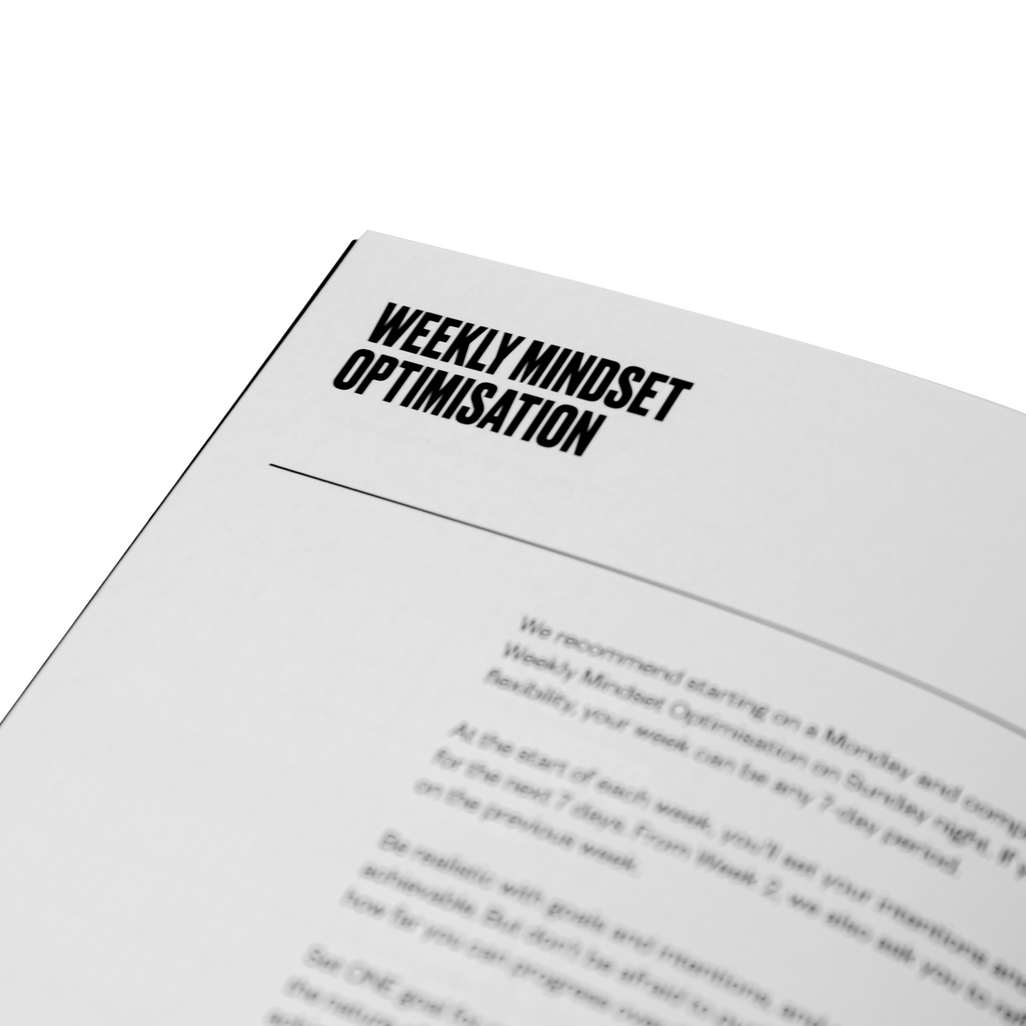 The Mindset Playbook